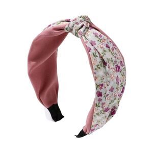 Pink Ditsy Floral Headband